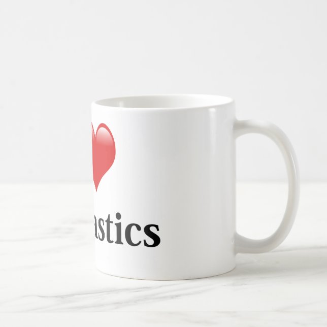 I Kärlek Gymnastics Kaffemugg (Höger)