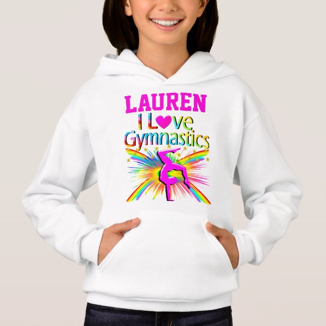 I KÄRLEK GYMNASTICS PERSONLIG SWEATSHIRE TEE (Framsida)