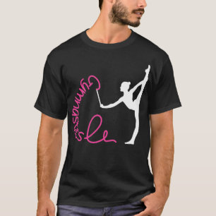 I Kärlek Gymnastics Shirt Funny Sports for Gymnast T