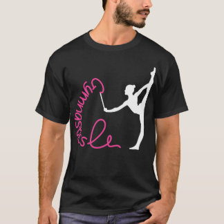 I Kärlek Gymnastics Shirt Funny Sports for Gymnast T