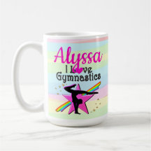 I KÄRLEK GYMNASTICS TOPPEN STAR DESIGN
