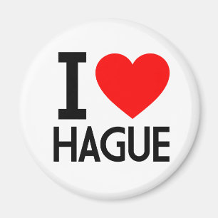 I Kärlek Hague Magnet