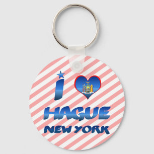 I kärlek Hague, New York Nyckelring