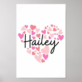 I kärlek Hailey Poster