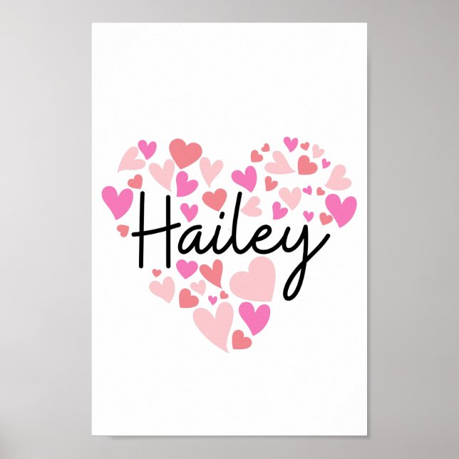 I kärlek Hailey Poster (Framsidan)