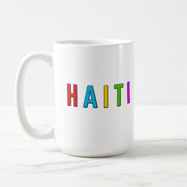 I kärlek Haiti Kaffemugg (Vänster)