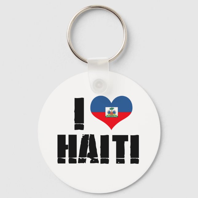 I KÄRLEK HAITI NYCKELRING (Framsida)