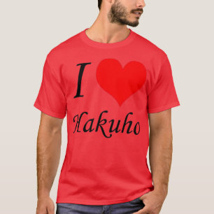 I Kärlek Hakuho Sumo Wrestling T Shirt