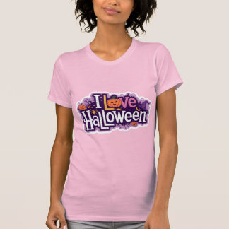 I Kärlek Halloween in Rosa Women's T-Shirt