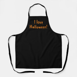 I Kärlek Halloween-Orangen på Black Apron