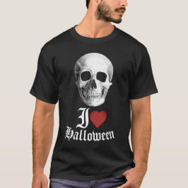 I Kärlek Halloween T Shirt