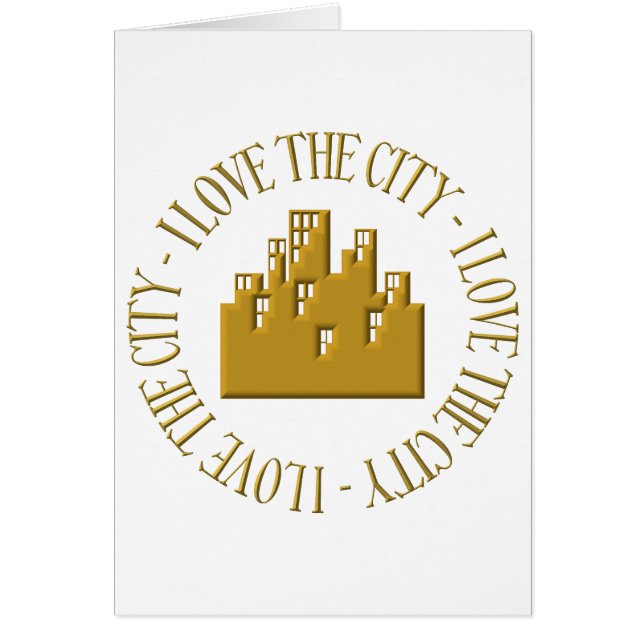 I KÄRLEK HÄLSNINGSKORT (Framsidan)