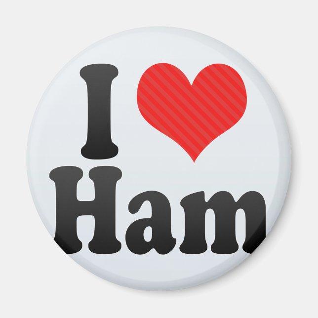 I Kärlek Ham Magnet (Framsidan)