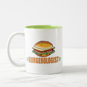 I Kärlek Hamburgare Två-Tonad Mugg