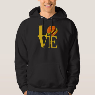 I Kärlek Hamburgers Best Tasty Cheeseburger Slider Hoodie