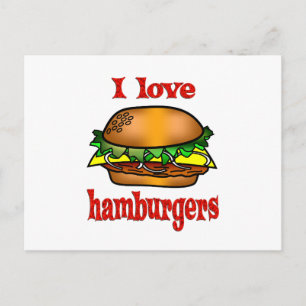 I Kärlek Hamburgers Vykort
