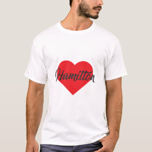 I Kärlek Hamilton - Bermuda T Shirt