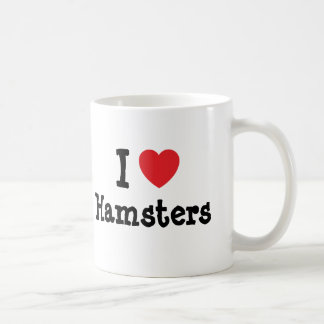 I kärlek Hamsters anpassningsbar personlig Kaffemugg