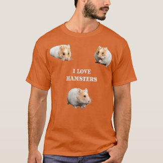 I Kärlek Hamsters T Shirt