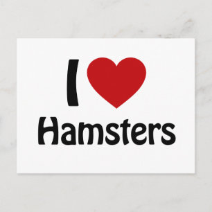 I kärlek Hamsters Vykort