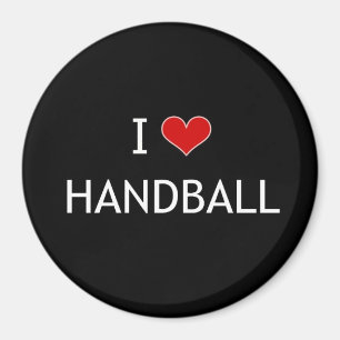 I Kärlek Handball Magnet