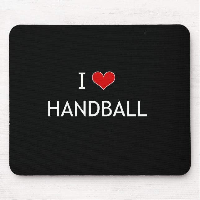 I Kärlek Handball Musmatta (Framsidan)