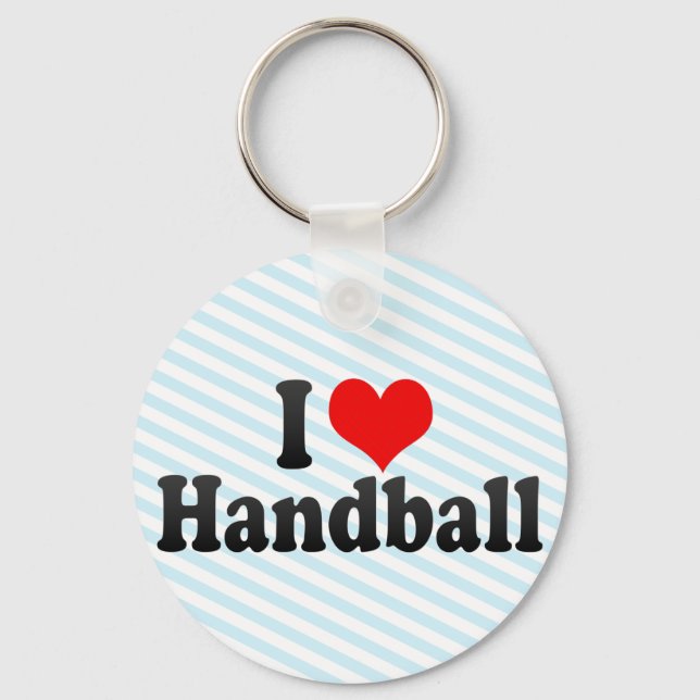I Kärlek Handball Nyckelring (Framsida)