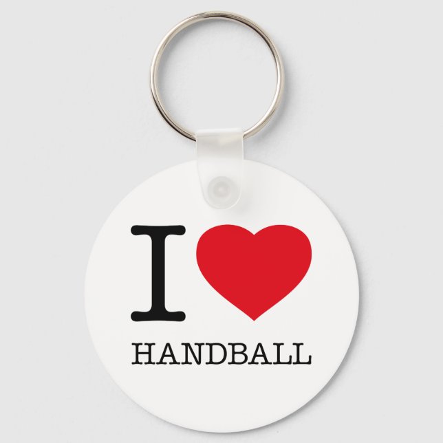 I KÄRLEK HANDBALL NYCKELRING (Framsida)
