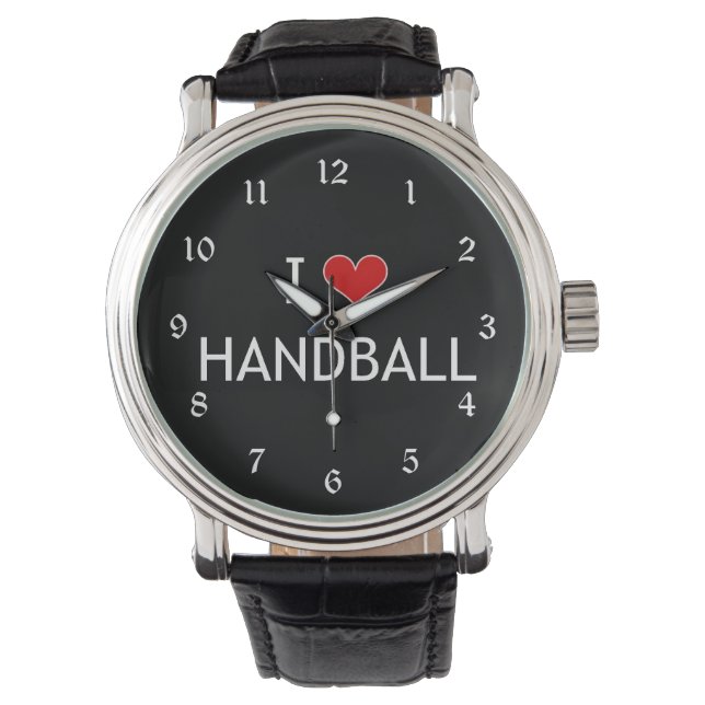 I Kärlek Handball, populär design, Armbandsur (Framsida)