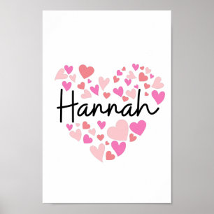 I kärlek Hannah Poster