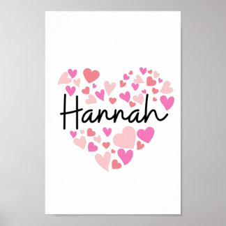 I kärlek Hannah Poster