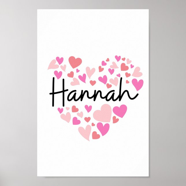 I kärlek Hannah Poster (Framsidan)