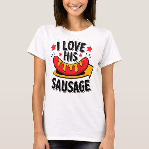I Kärlek Hans Sause Funny Tee