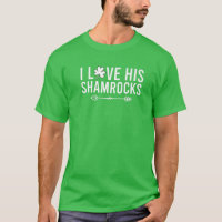 I Kärlek Hans Shamrocks S St patrick's day Par Fu