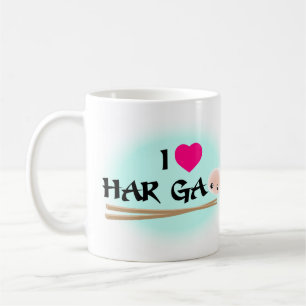 I Kärlek Har Gao (räkfiske) Kaffe Mugg