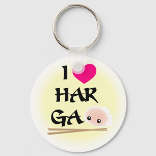 I Kärlek Har Gao (skenprovning) Keychain Nyckelring