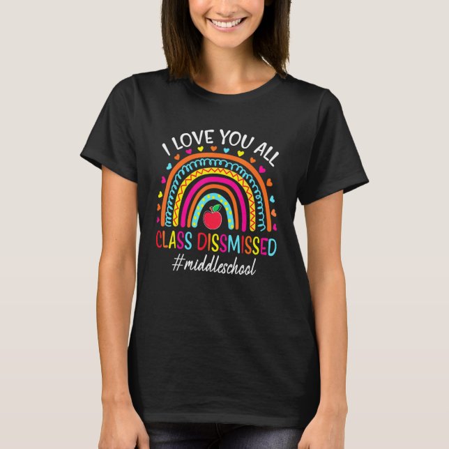 I Kärlek har ni alla avfärdat Mitten-skolprogramme T Shirt (Framsida)