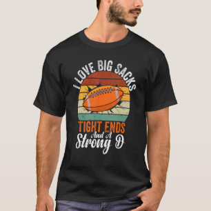 I Kärlek har stora säckar tätt ände och ett starkt T Shirt