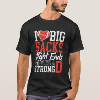 I Kärlek har stora säckar tätt ände och ett starkt T Shirt