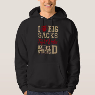 I Kärlek har stora säckar tätt slut och ett starkt Hoodie