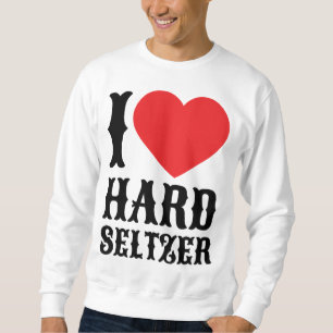 I Kärlek Hard Seltzer Ranch Vatten Alcohol Fruit B Lång Ärmad Tröja