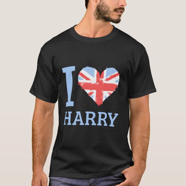 I Kärlek Harry T Shirt (Framsida)