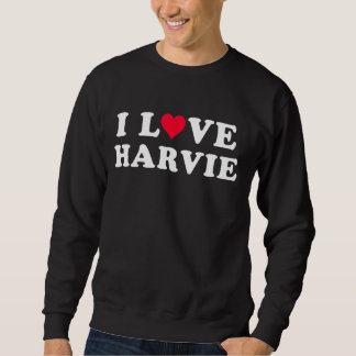 I Kärlek Harvie Matching Girlkompis & Boyvän Harv Lång Ärmad Tröja
