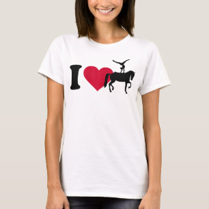 I kärlek, häst vaulting T-Shirt