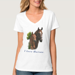 I kärlek hästar tee