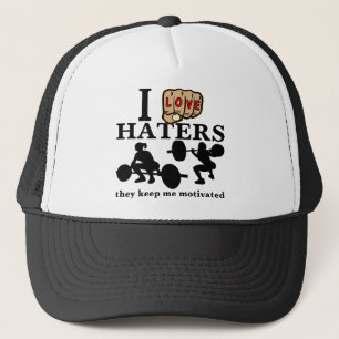I Kärlek Haters de Behållor mig motiverade Truckerkeps