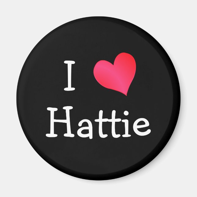 I Kärlek Hattie Magnet (Framsidan)