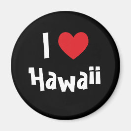 I Kärlek Hawaii Magnet