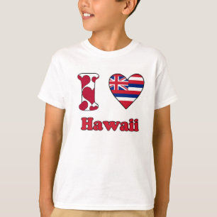 I kärlek Hawaii Tee Shirt