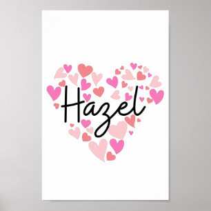 I kärlek Hazel Poster